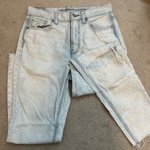New American Eagle Distressed Light Jeans